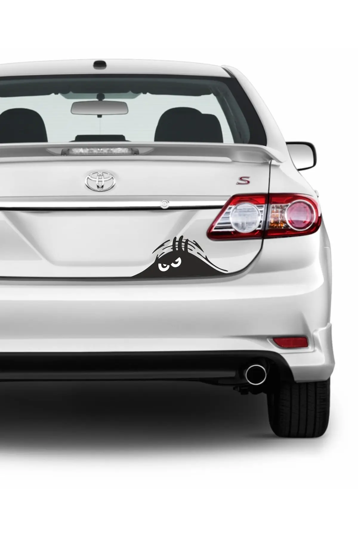 Bagajdan Bakan Adam Sticker 20x8 Siyah Oto Sticker