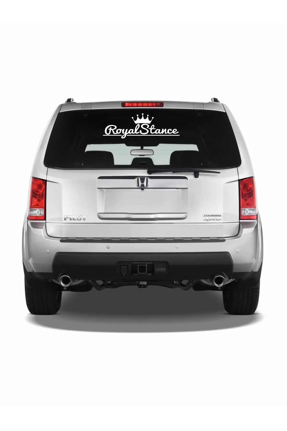 Royal Stance Sticker 55x18 Beyaz Oto Sticker 